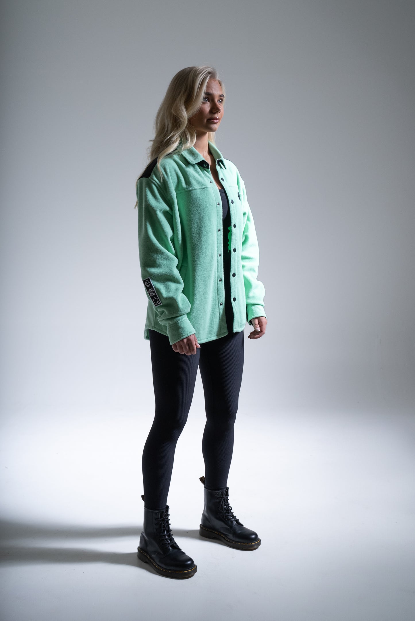 Hunt fleecetakki minttu