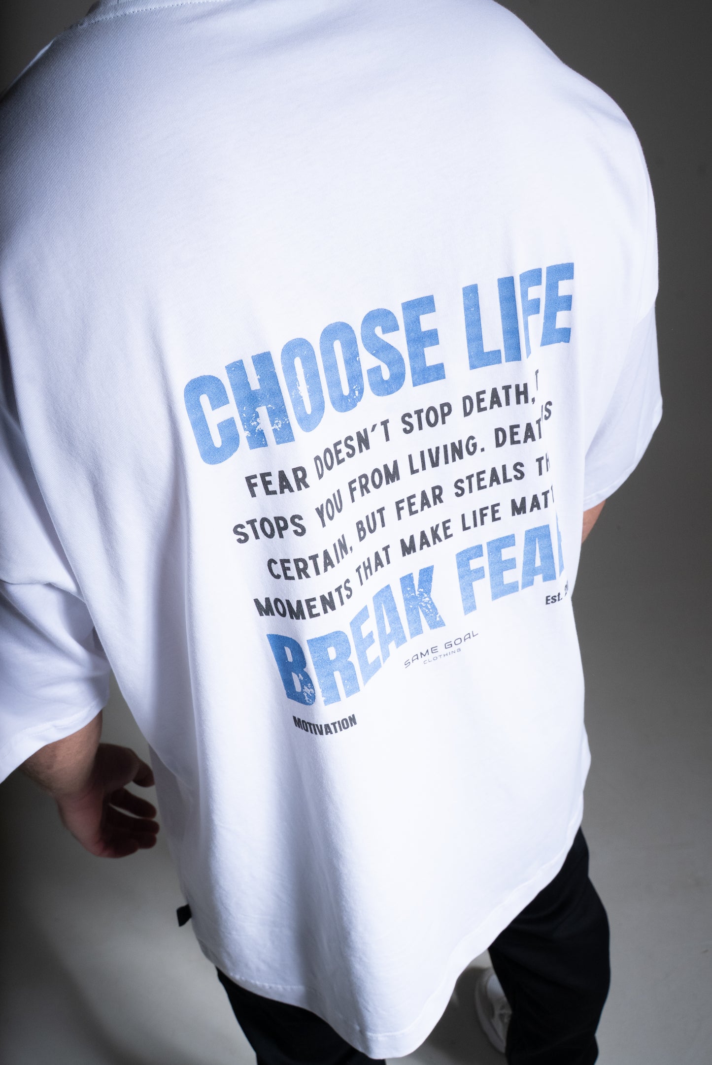Street oversize life t-paita