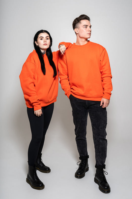 Oversize college oranssi