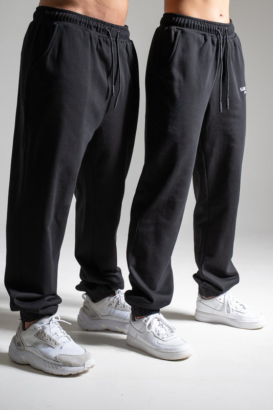 Light Collegehousut musta