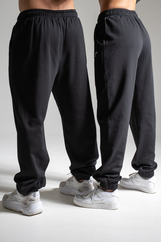 Light Collegehousut musta