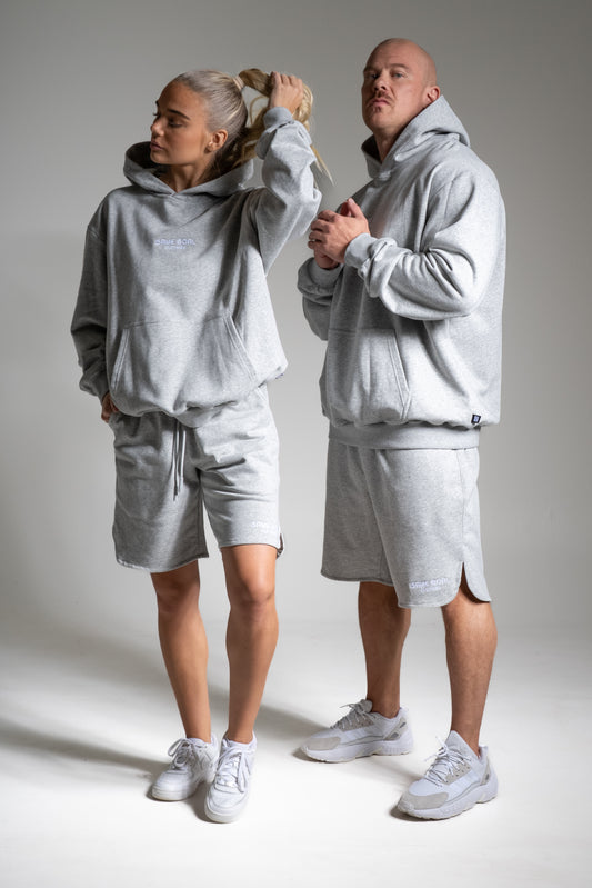 Light oversize huppari harmaa