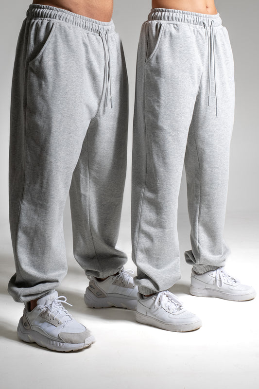 Light collegehousut harmaa