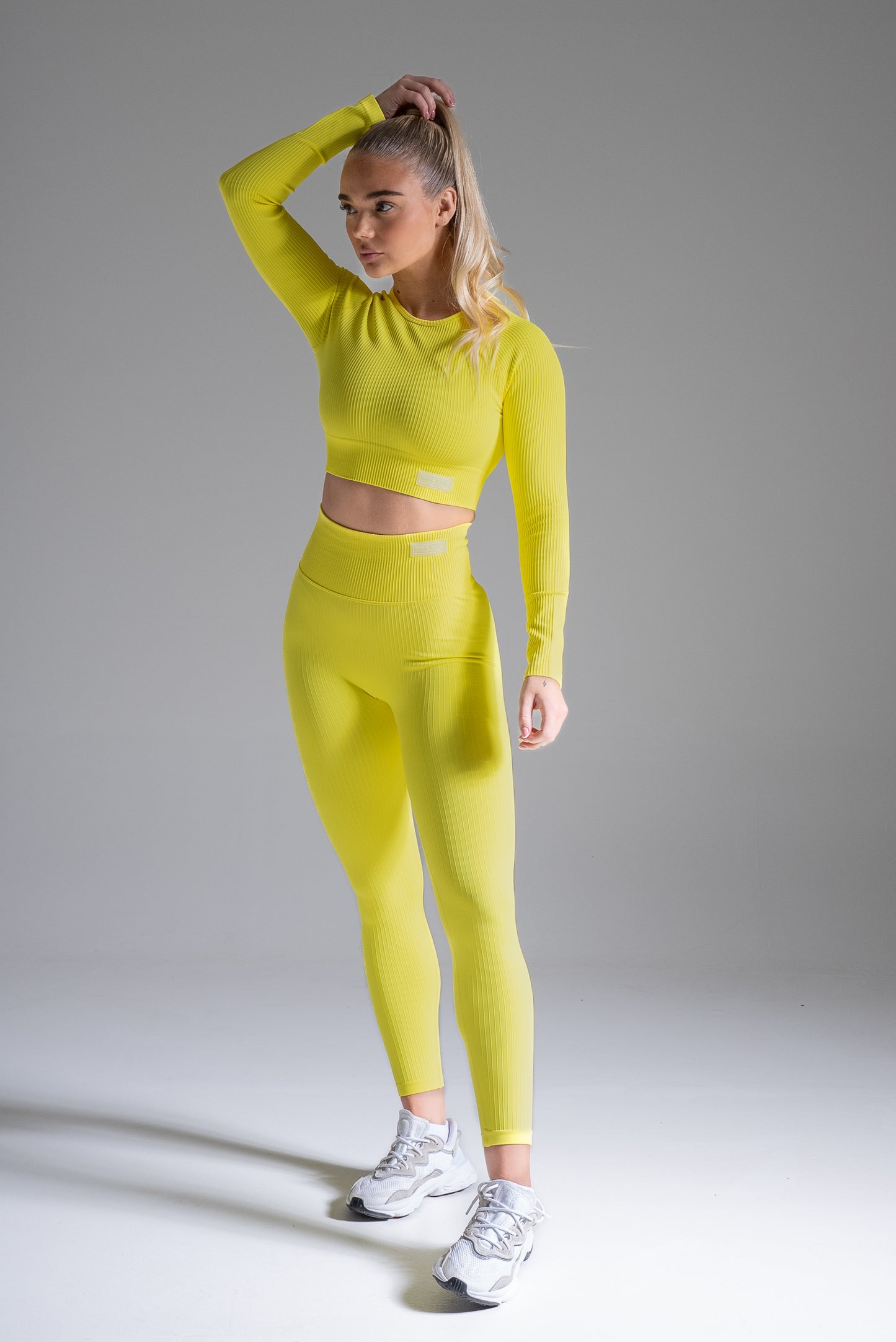 Wave seamless pitkähihainen sitruuna