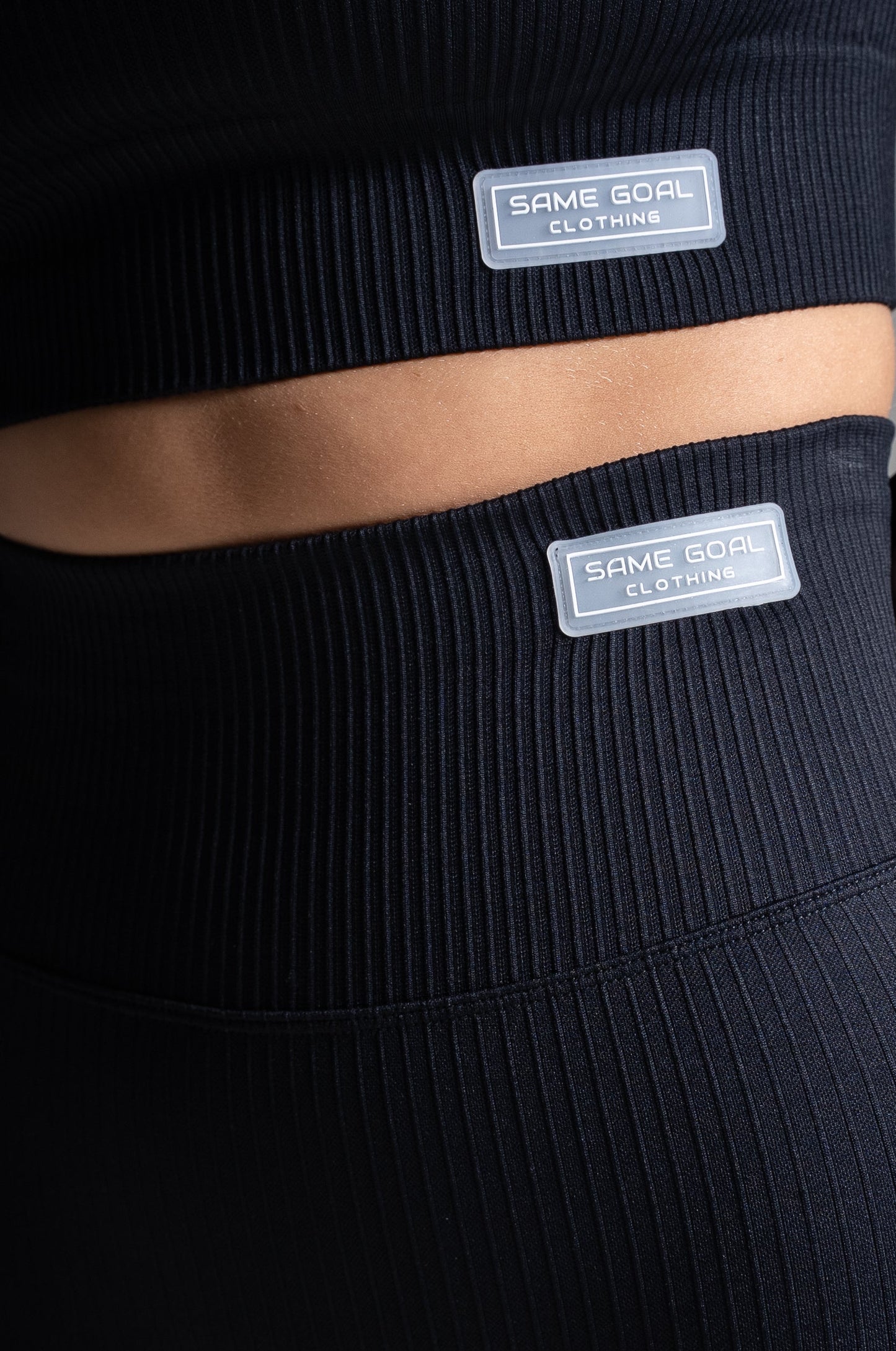 Wave seamless trikoo musta