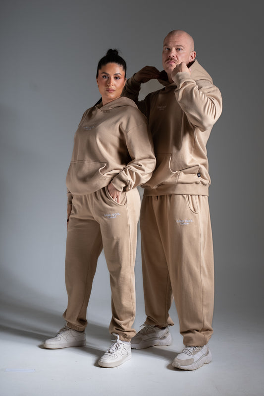 Light oversize huppari beige