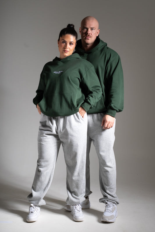 Light oversize huppari vihreä