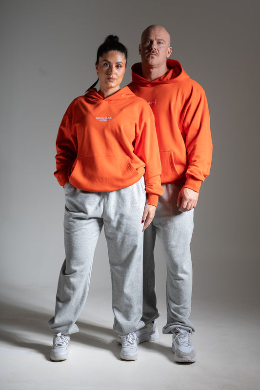 Light oversize huppari oranssi