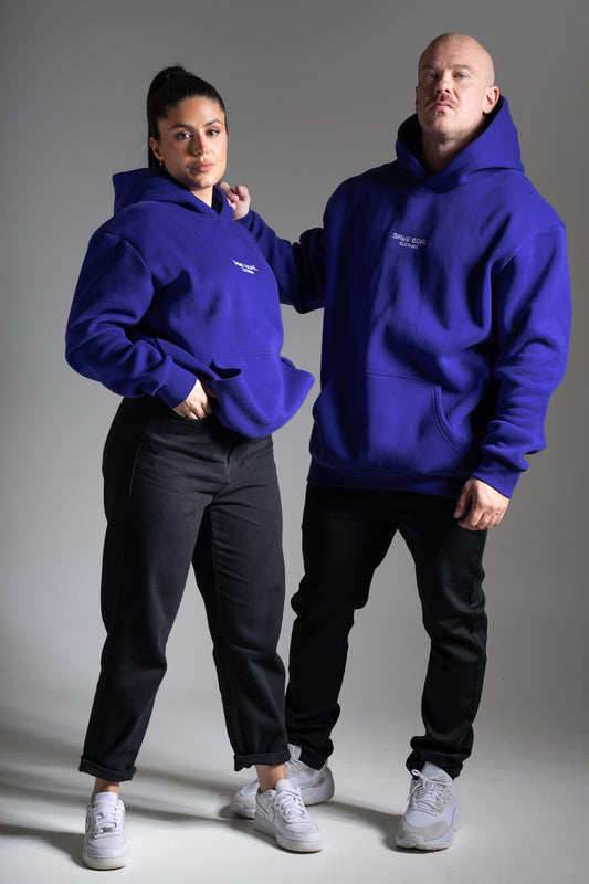 Heavy oversize huppari 3.0 sininen