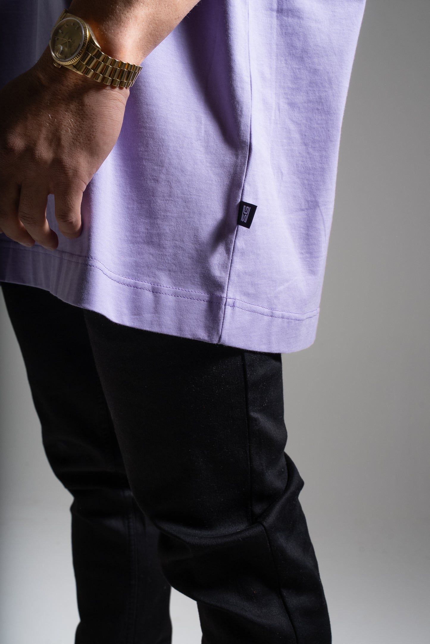 Street oversize t-paita laventeli