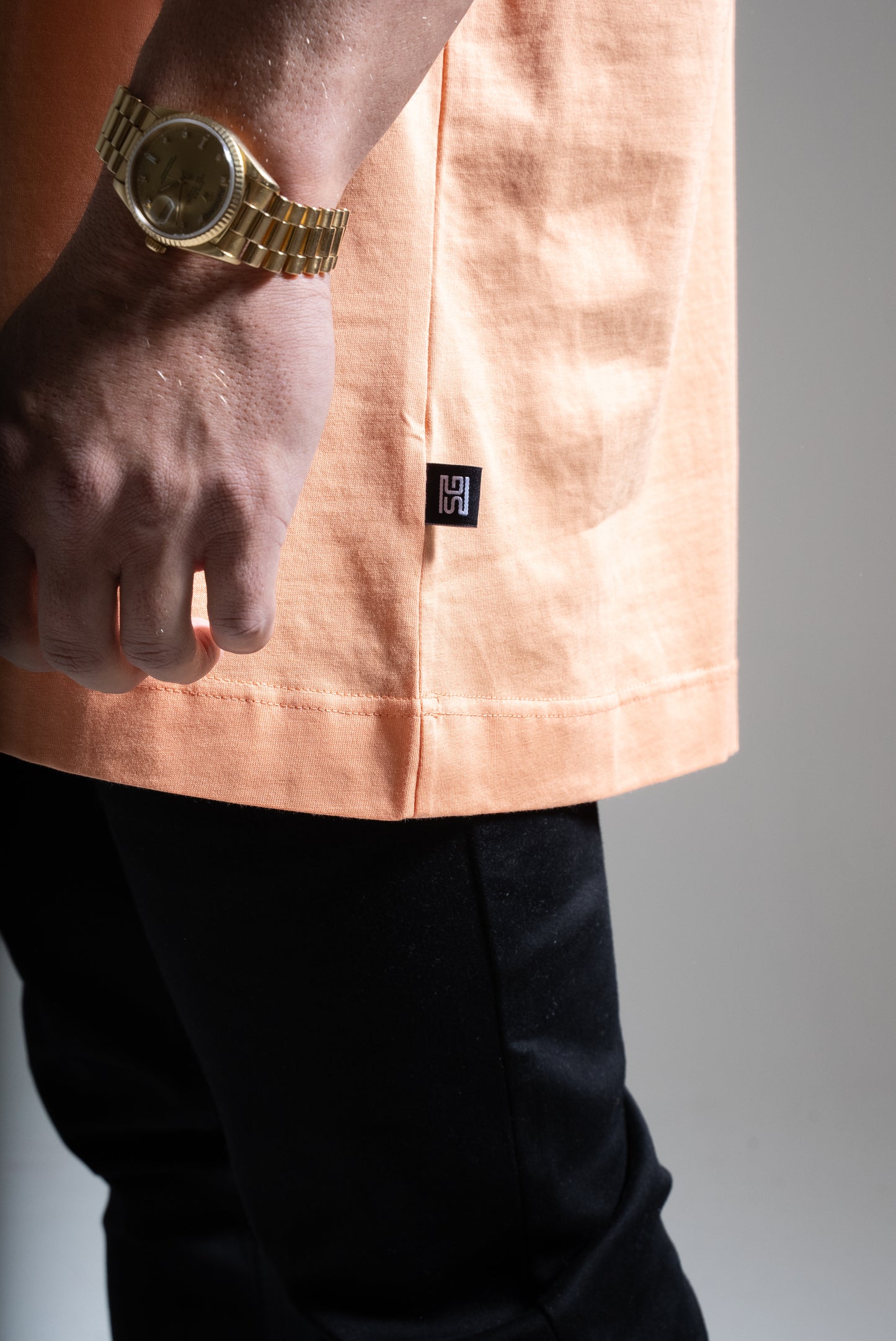 Street oversize t-paita koralli