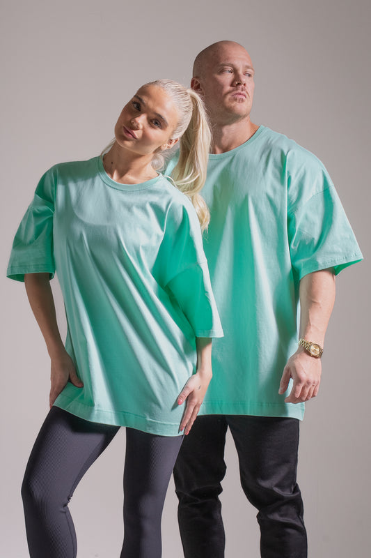 Street oversize t-paita minttu