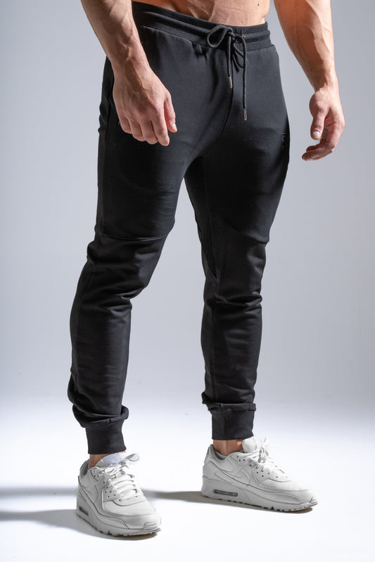 Miesten Basic collegehousut musta