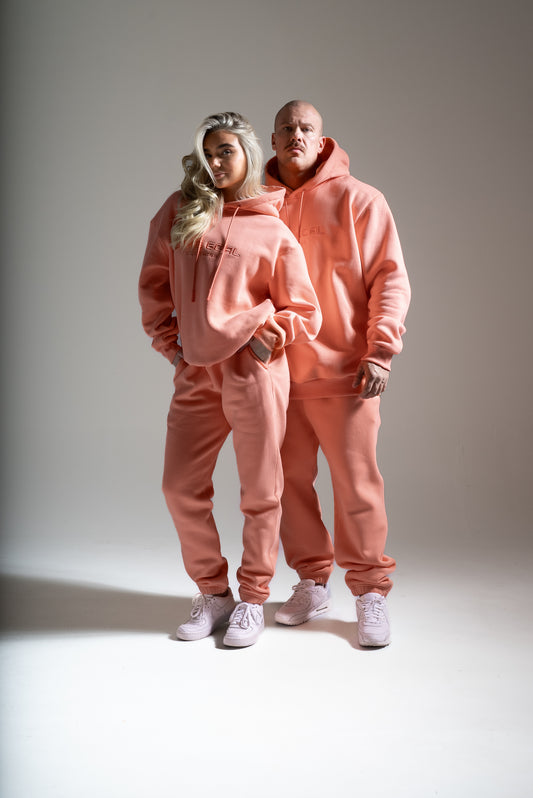 Heavy oversize huppari koralli