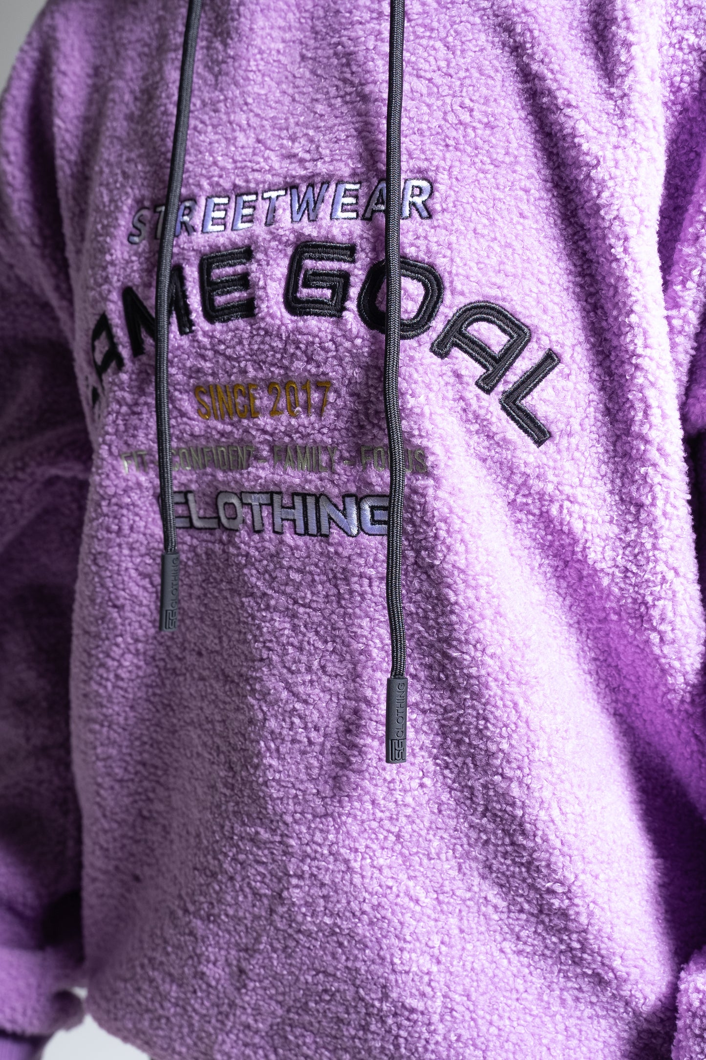 Oversize teddyhuppari rypäle