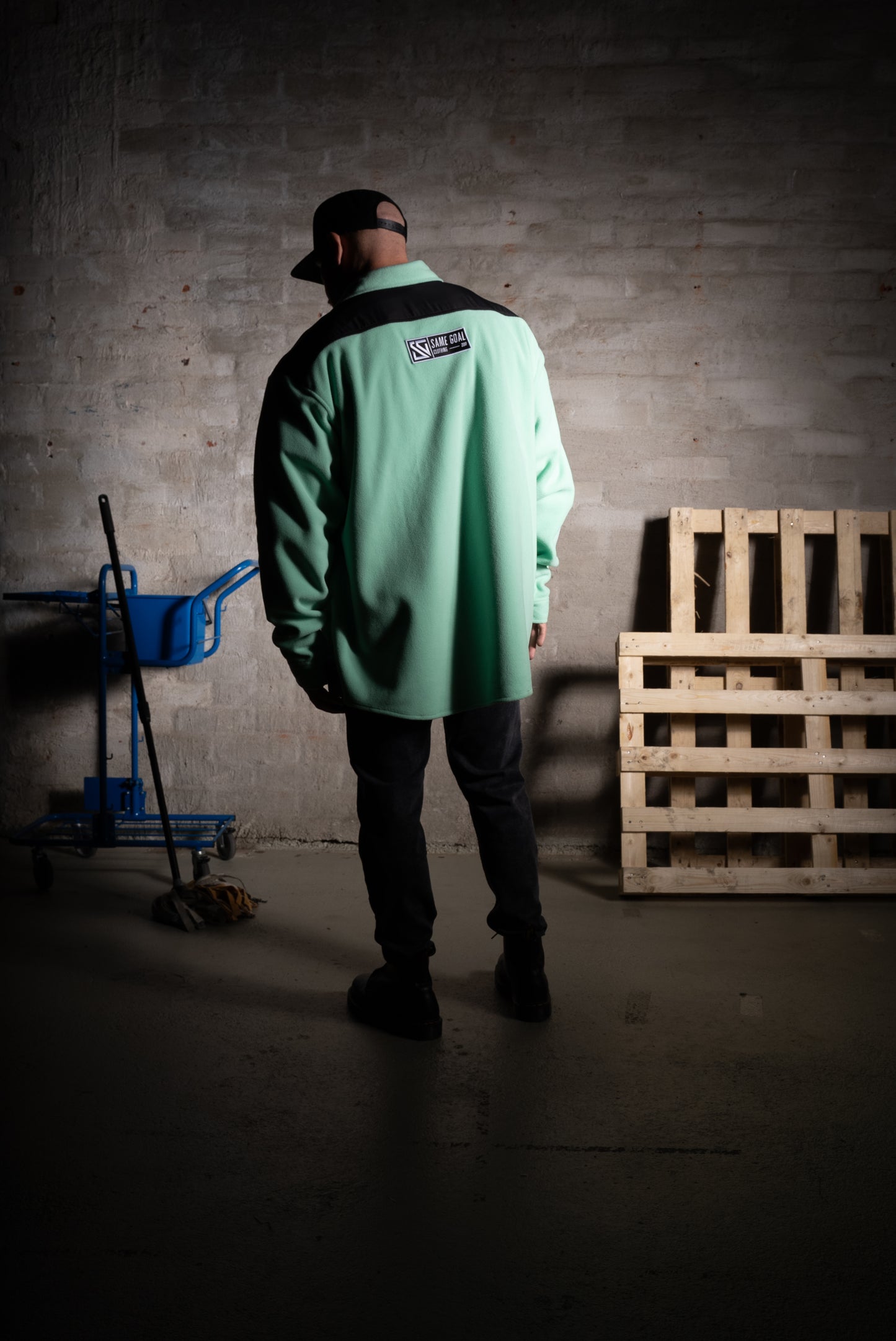 Hunt fleecetakki minttu