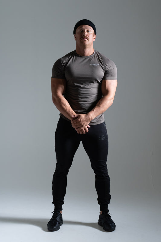 Active t-paita armyvihreä