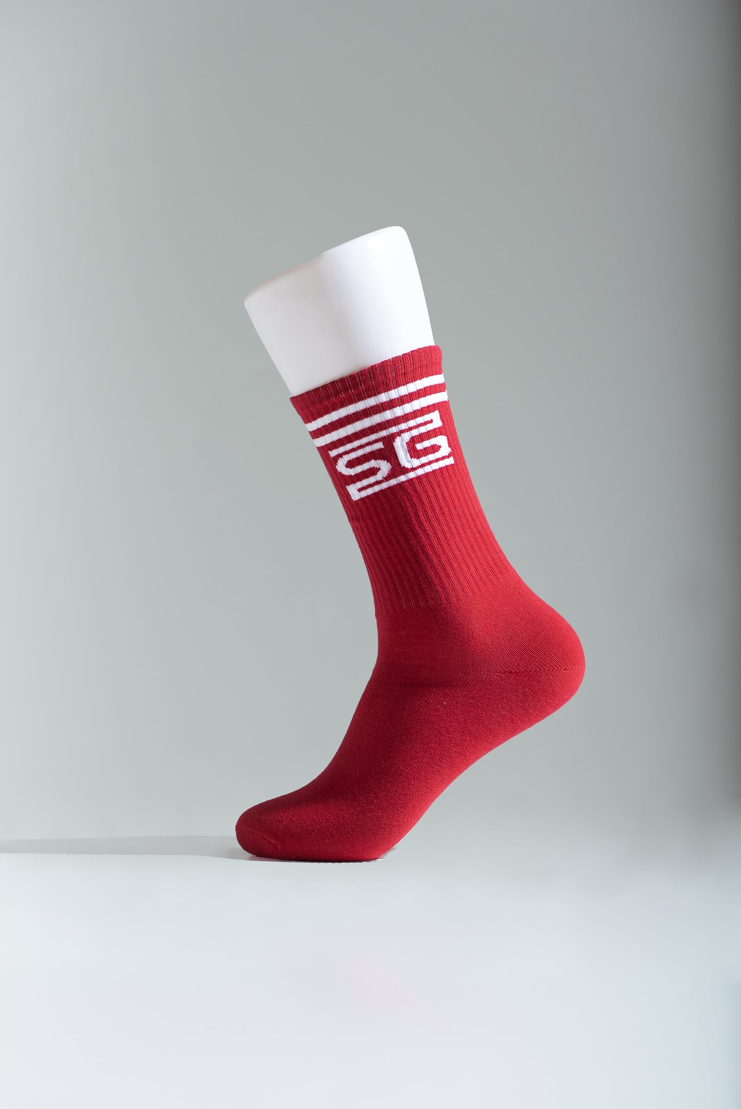 Pitkät sukat punainen