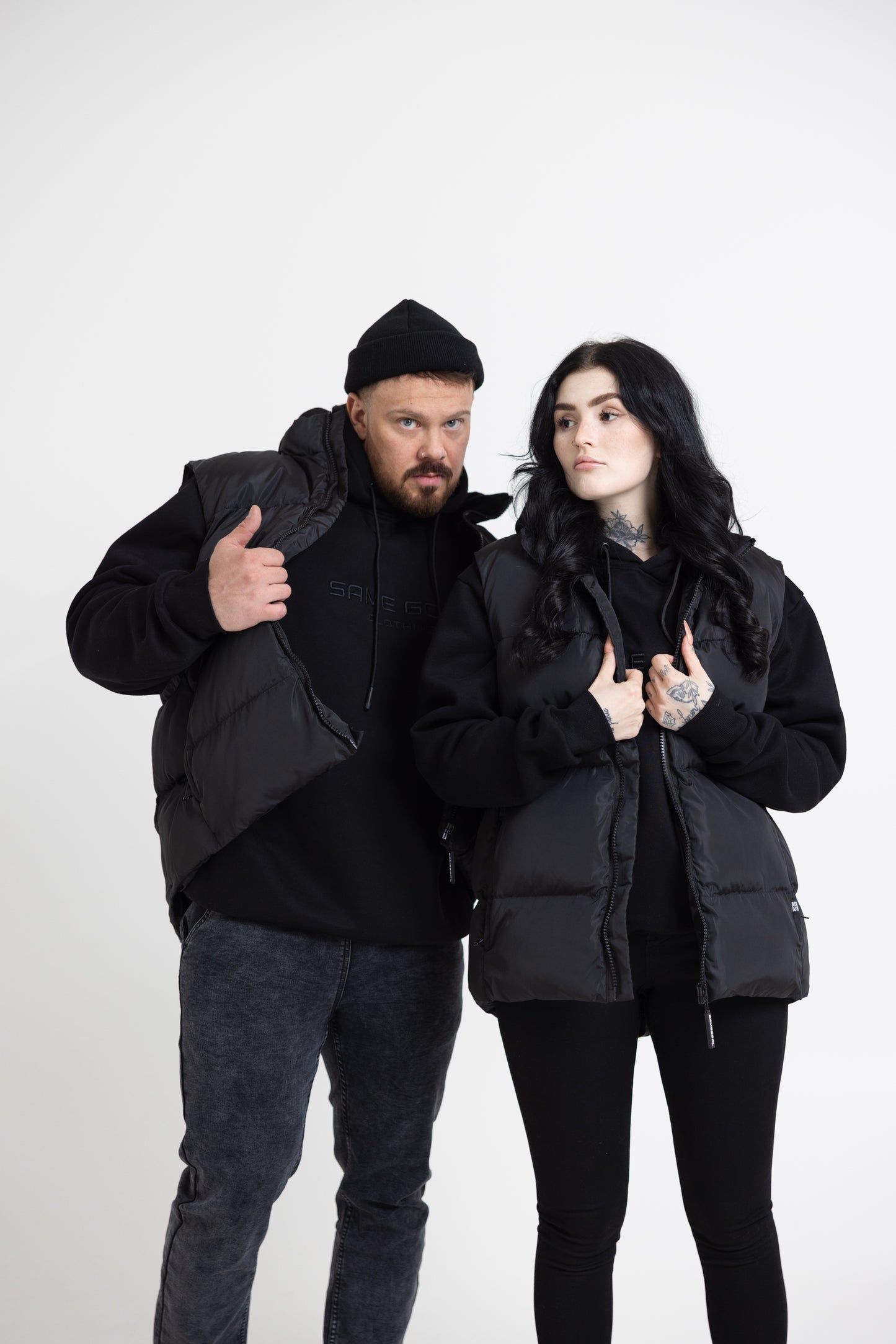 Oversize toppaliivi musta