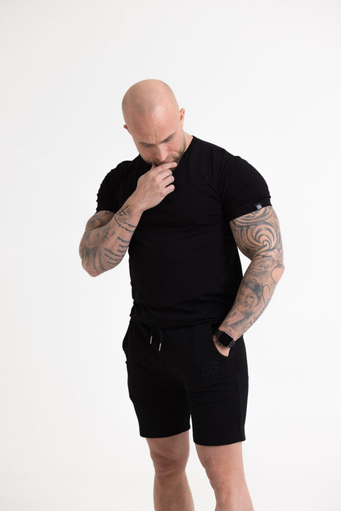 Miesten Basic shortsit musta