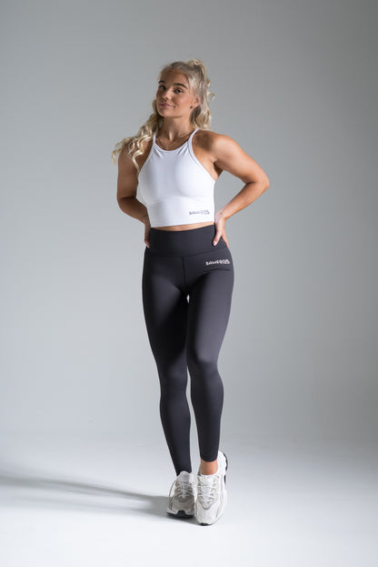 Original crop top valkoinen