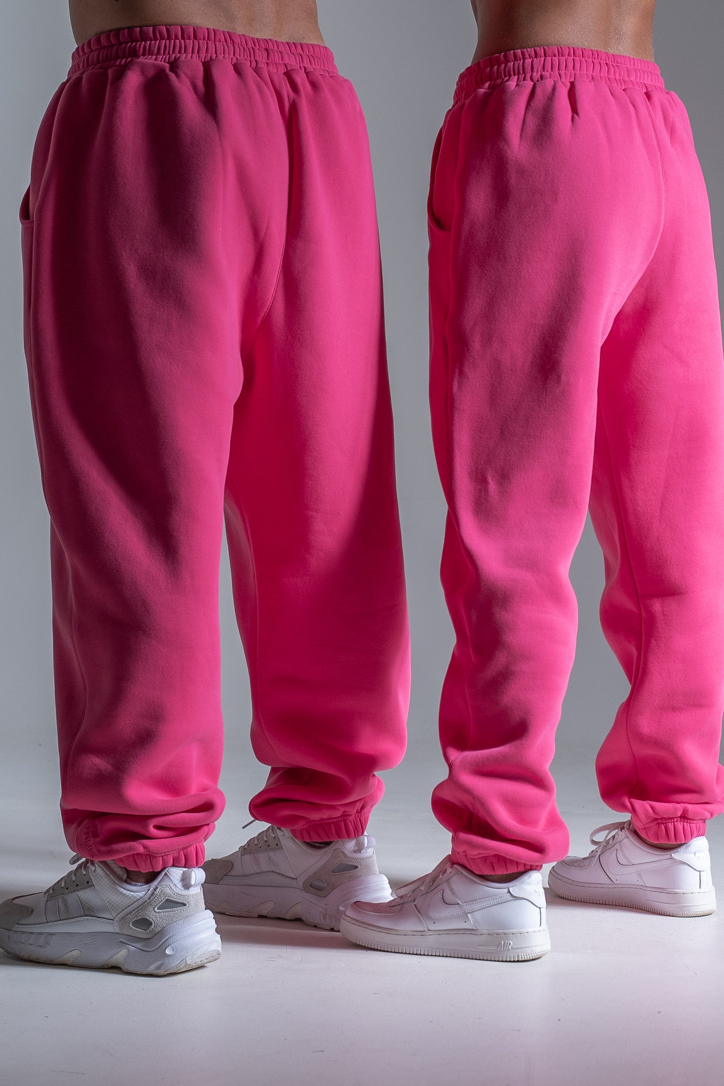 HEAVY collegehousut  pinkki