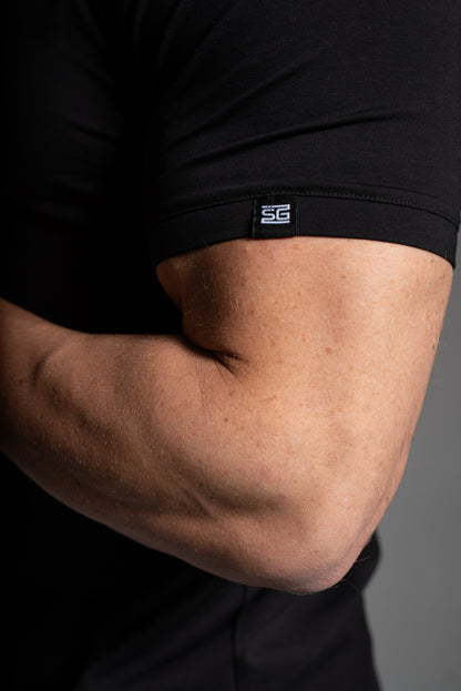 Miesten Basic o-neck t-paita musta