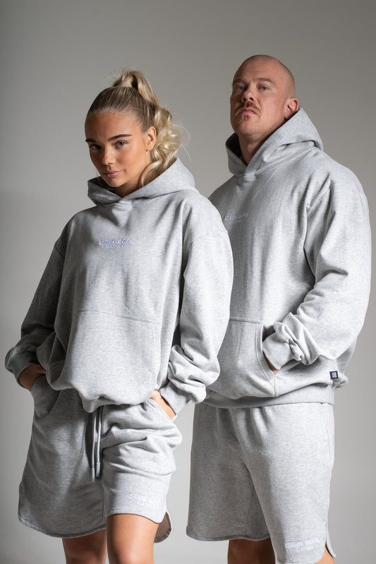 Light oversize huppari harmaa