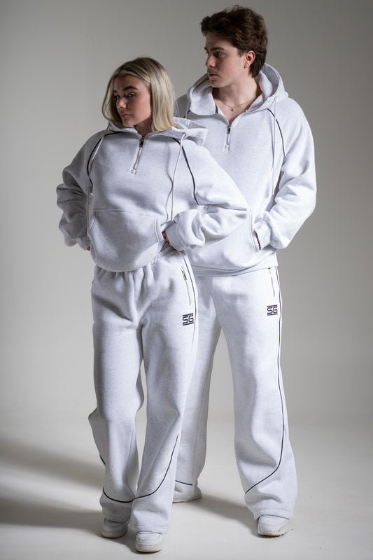 HEAVY zip huppari tuhka