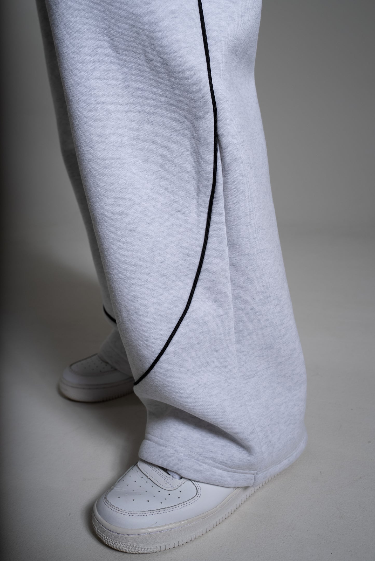 HEAVY zip housut tuhka