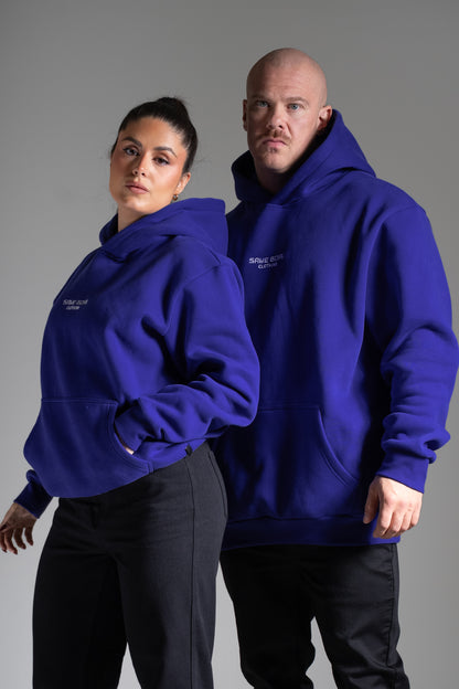 Heavy oversize huppari 3.0 sininen