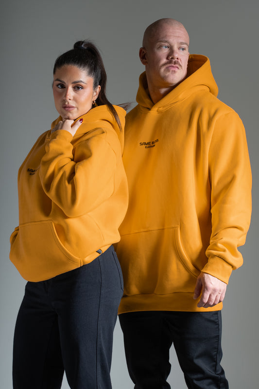 Heavy oversize huppari 3.0 keltainen