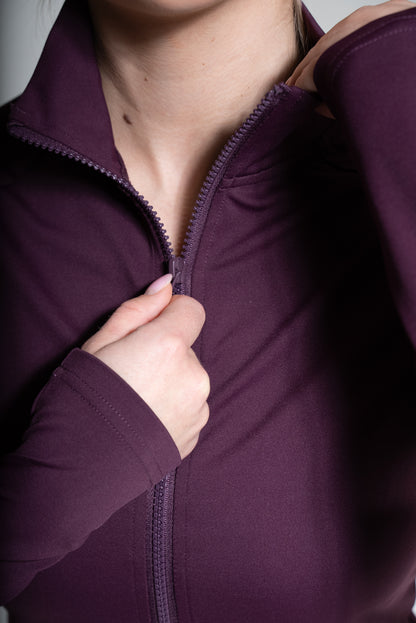 Re-Goal full zip paita viininpunainen