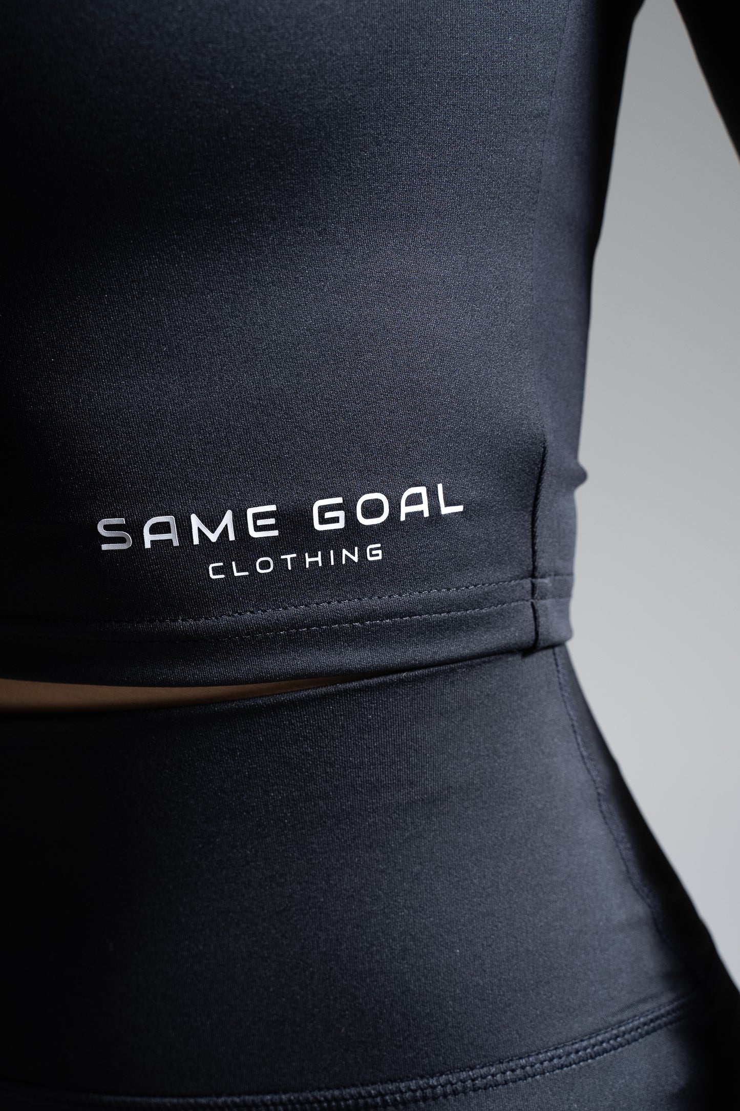 Re-Goal full zip paita musta