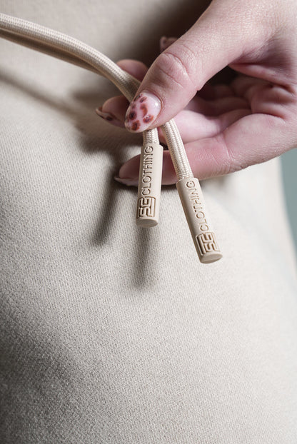 Collegehousut heavy beige